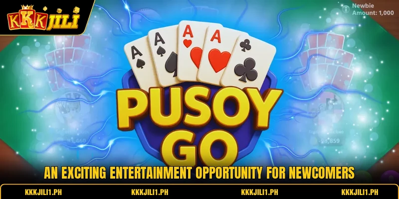 An exciting entertainment opportunity for newcomers