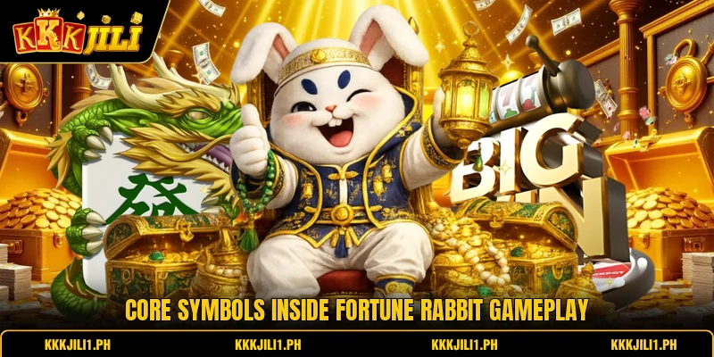 Core symbols inside Fortune Rabbit gameplay