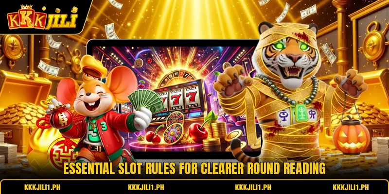 Essential slot rules for clearer round reading