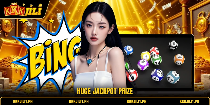 Huge jackpot prize