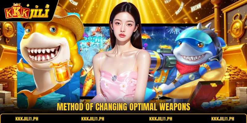 Method of changing optimal weapons