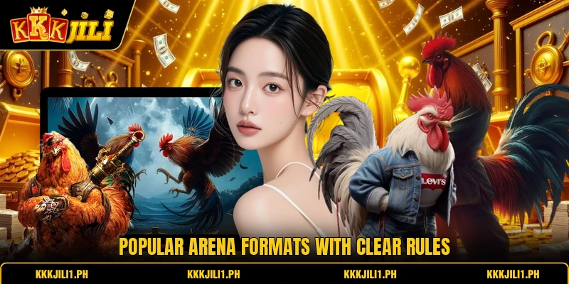Popular arena formats with clear rules