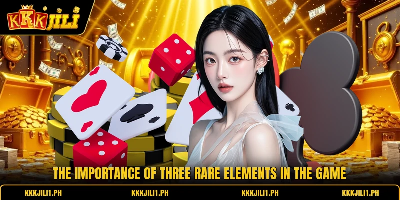 The importance of three rare elements in the game