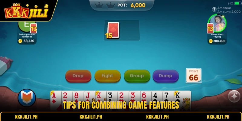Tips for combining game features